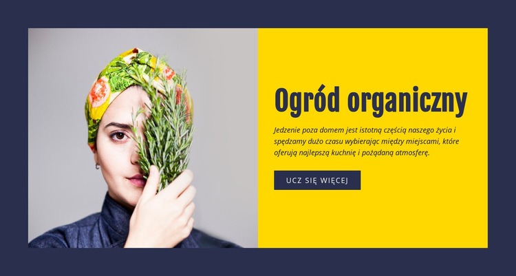 Ogrodnictwo ekologiczne Motyw WordPress