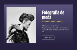 Fotografia De Moda Famosa Html Multiuso