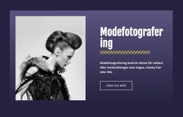 Känd Modefotografering - Premium WordPress-Tema