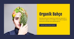 Organik Bahçecilik - Web Sitesi Şablonu Ücretsiz Indir