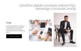Digitální Produkty A Webdesign - Připravené Téma Webu