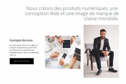 Produits Numériques Et Conception De Sites Web - Conception Simple