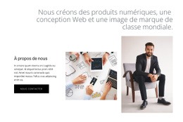 Produits Numériques Et Conception De Sites Web – Outil De Création De Sites Web Facile À Utiliser