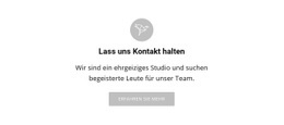 Mehrzweck-HTML5-Vorlage Für Bleiben Wir In Kontakt