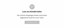 Bleiben wir in Kontakt Joomla-Vorlagen