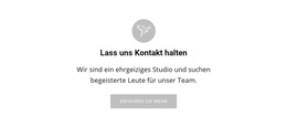 Bleiben Wir In Kontakt – Inspiration Für WordPress-Themes