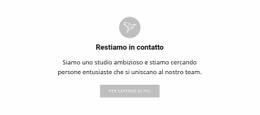 Restiamo In Contatto - Progettato Professionalmente