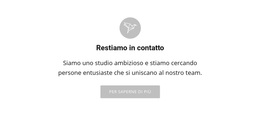 Restiamo In Contatto - Ispirazione Per Temi WordPress