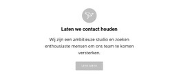 Laten We Contact Houden