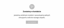 Pozostańmy W Kontakcie - HTML Builder Drag And Drop