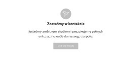 Pozostańmy W Kontakcie - Szablon Makiety Strony Internetowej