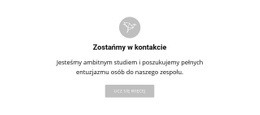 Pozostańmy W Kontakcie Projekt Strony Internetowej