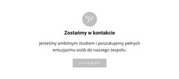 Pozostańmy W Kontakcie - Responsywny Szablon HTML5