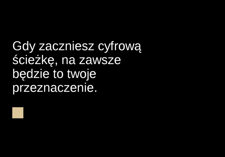 Długi tekst Szablon HTML