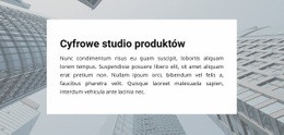 Studio Produktów Cyfrowych - Responsywny Szablon HTML5