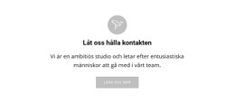 Låt Oss Hålla Kontakten - Professionellt Utformad