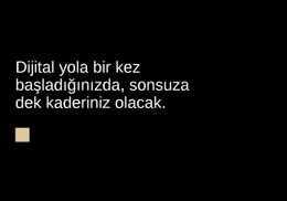 Uzun Metin Temel CSS Şablonu