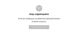 İletişimde Kalalım Için Web Sitesi Düzeni