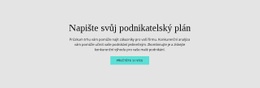 Text O Podnikatelském Plánu – Bezplatná Šablona