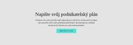 HTML Design Pro Text O Podnikatelském Plánu