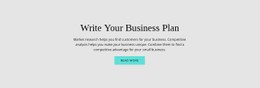 Text About Business Plan