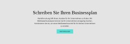 Text Über Geschäftsplan – Responsive HTML5-Vorlage