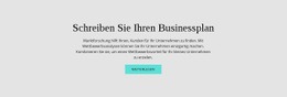 Text Über Geschäftsplan - Zielseiten-Designer