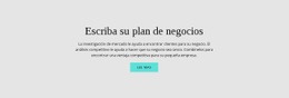 Texto Sobre Plan De Negocios - Hermoso Diseño De Sitio Web
