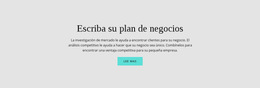 Texto Sobre Plan De Negocios - Descarga Gratuita De Plantilla De Sitio Web