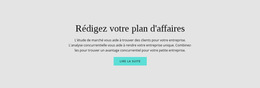 Texte Sur Le Plan D'Affaires - Modèle De Site Web À Télécharger Gratuitement