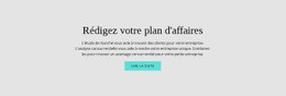 Texte Sur Le Plan D'Affaires - Concepteur De Pages De Destination