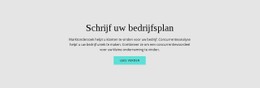 CSS-Menu Voor Tekst Over Businessplan