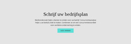 Tekst Over Businessplan - Websitesjabloon Gratis Downloaden