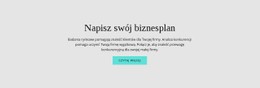 Menu CSS Dla Tekst O Biznesplanie