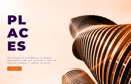 Lugares Interessantes - Modelo De Site Joomla