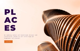 Intressanta Ställen - Gratis Webbplatsmall