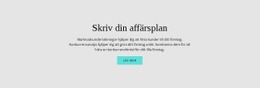 Text Om Affärsplan - Webbplatsmall Gratis Nedladdning