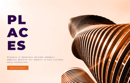 İlginç Yerler Için Çarpıcı WordPress Teması