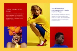 Couleurs Contrastées Mode – Modèles En Ligne