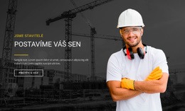 Postavte Si Svůj Vysněný Dům - Šablona Bootstrapu