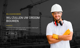 Bouw Je Eigen Droomhuis - HTML-Sjabloon Downloaden