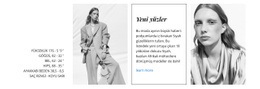 Modanın Yüzleri - Açılış Sayfası