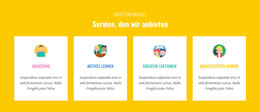 Eigenschaften Unser Service Bieten - Premium-Website-Vorlage Für Unternehmen