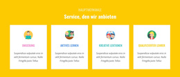 WordPress-Theme Eigenschaften Unser Service Bieten Für Jedes Gerät