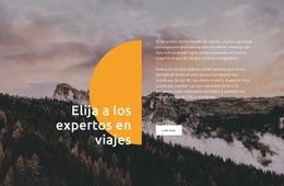 Expertos En Viajes - Plantilla De Sitio Web Gratuita