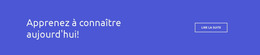 Bouton Apprenez À Connaître Aujourd'Hui - Modèle De Code HTML