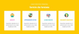 Caratteristiche Che Il Nostro Servizio Fornisce - Ispirazione Per Il Design Del Sito Web