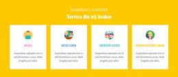 Prachtig WordPress-Thema Voor Functies Die Onze Service Biedt