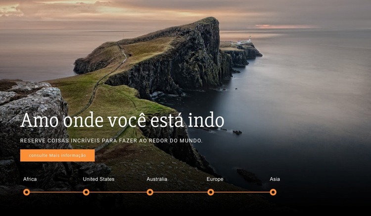 Você está viajando Modelos de construtor de sites