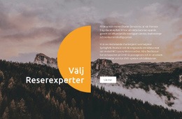 Resesexperter - Vacker Färgsamlingsmall